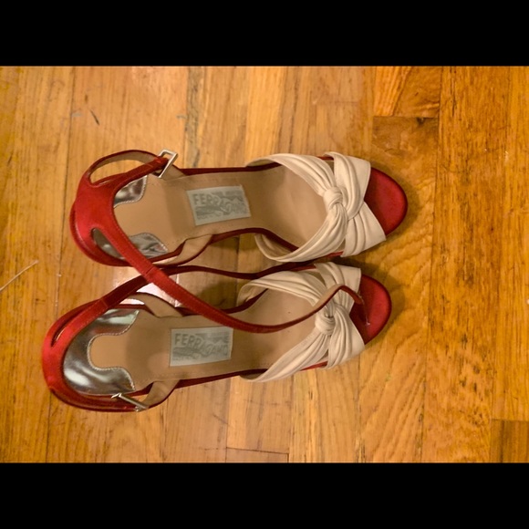 Salvatore Ferregamo Wedge with Wicker Heels - 10 - Picture 3 of 8